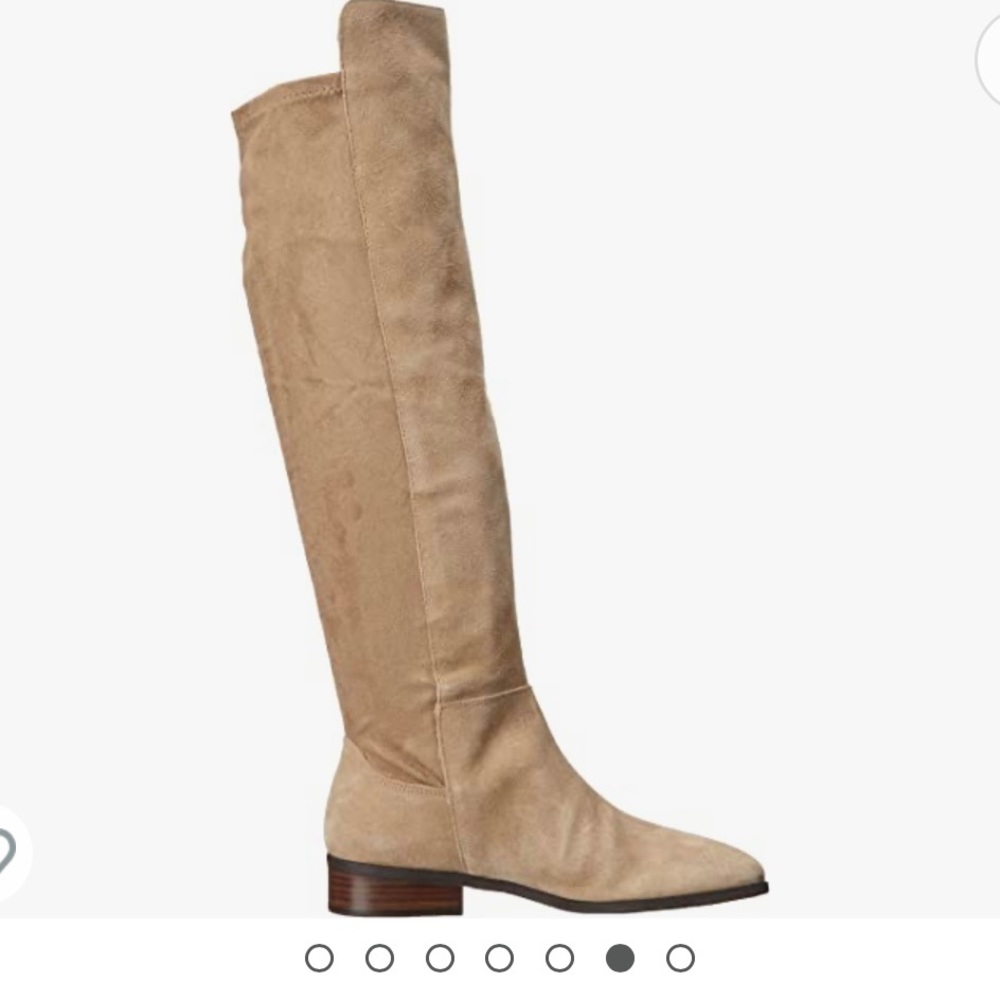 Lucky Brand Women's Calypso Knee Boot, Dune, 9